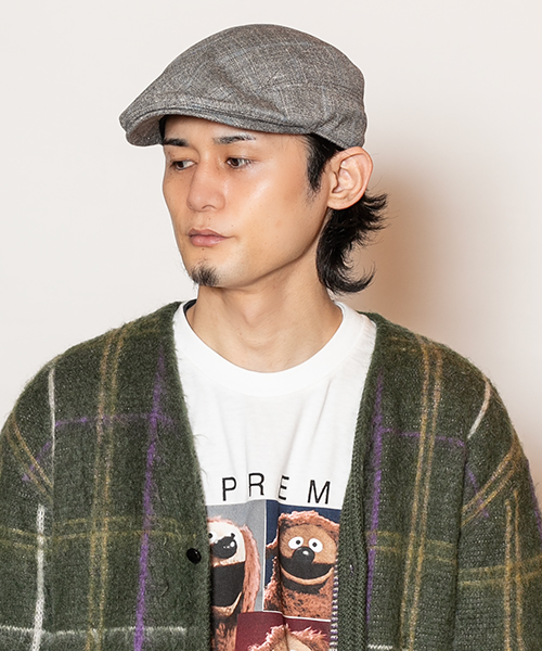 モデル頭囲：58cm 着用サイズ：ONESIZE