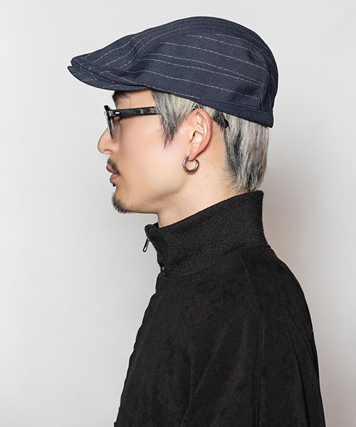 モデル頭囲：58.5cm 着用サイズ：ONESIZE