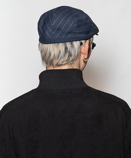 モデル頭囲：58.5cm 着用サイズ：ONESIZE