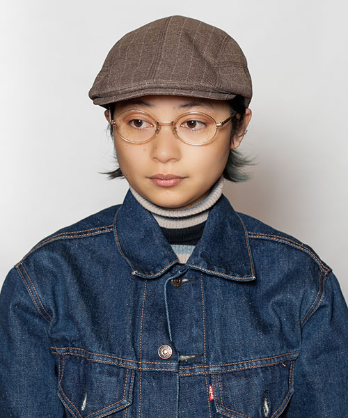 モデル頭囲：56cm 着用サイズ：ONESIZE
