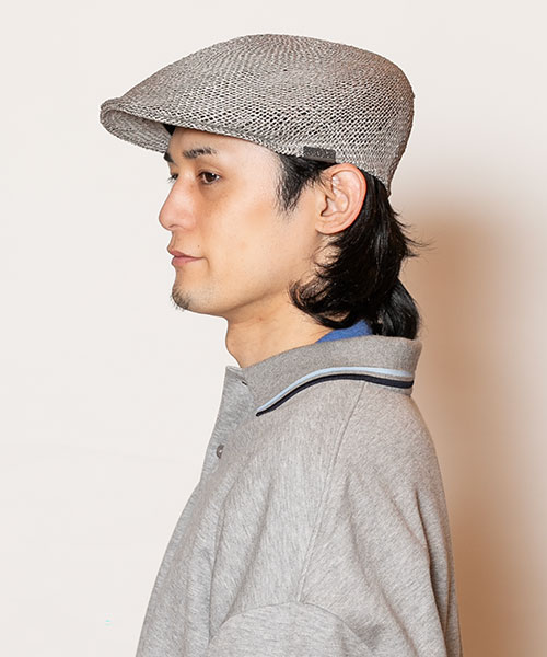 モデル頭囲：58cm 着用サイズ：ONESIZE