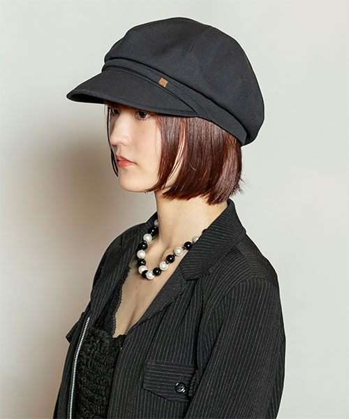 モデル頭囲：55cm 着用サイズ：ONESIZE