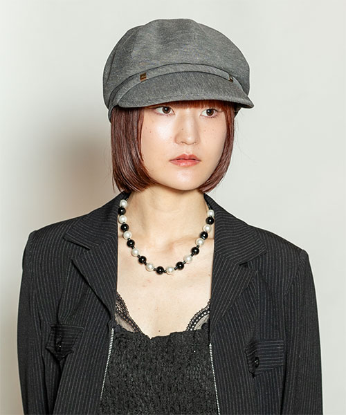 モデル頭囲：55cm 着用サイズ：ONESIZE