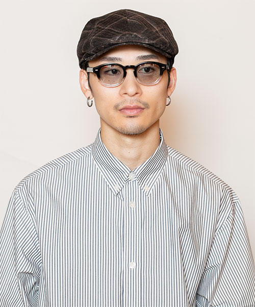 BROWN モデル頭囲：58.5cm