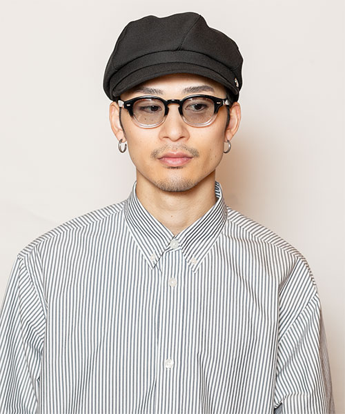 BLACK モデル頭囲：58.5cm