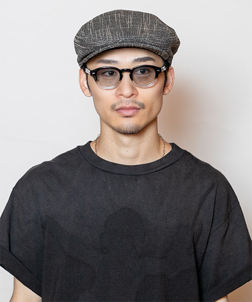 BROWN モデル頭囲：58.5cm 着用サイズ：M