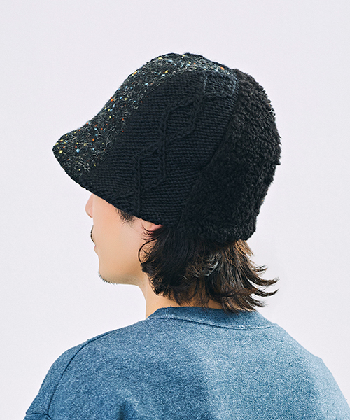 BLACK モデル頭囲：58cm
