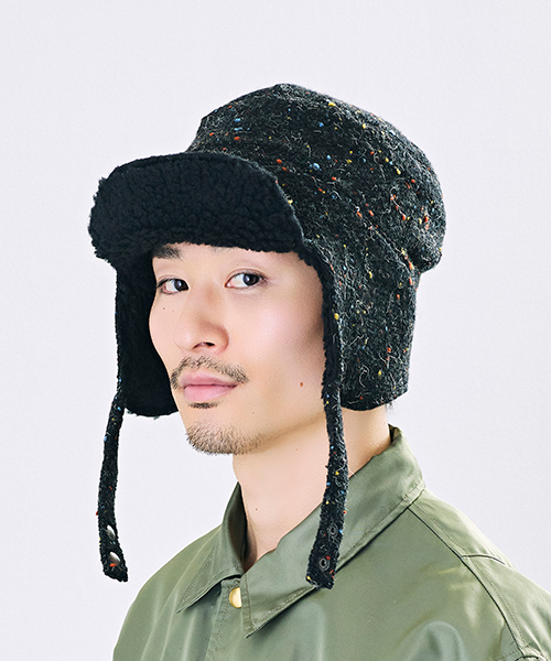 BLACK モデル頭囲：58.5cm