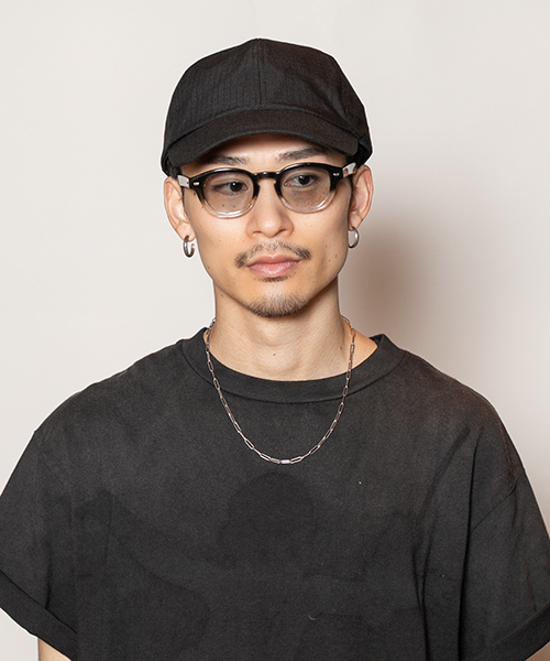 BLACK モデル頭囲：58.5cm