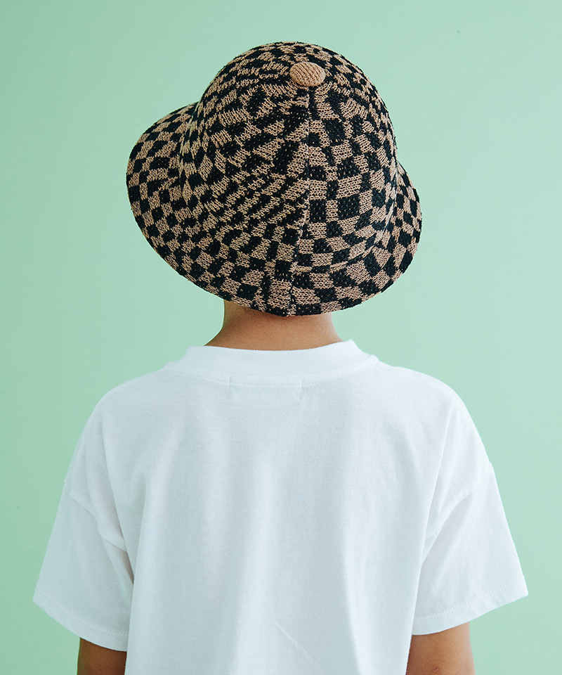 CA4LA FLAG HAT ベージュ