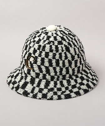 CA4LA FLAG HAT ベージュ