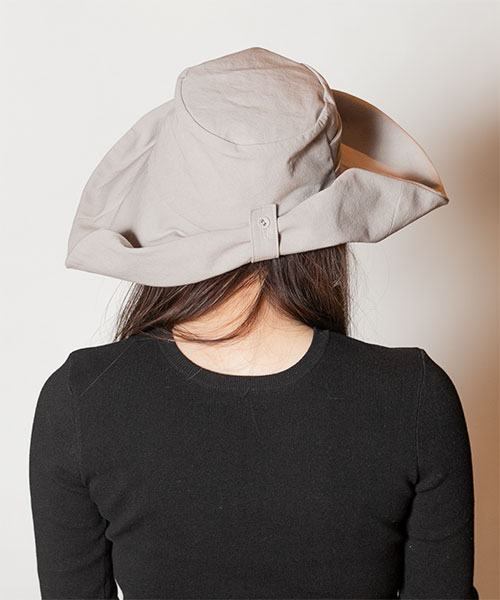 モデル頭囲：56cm 着用サイズ：ONESIZE