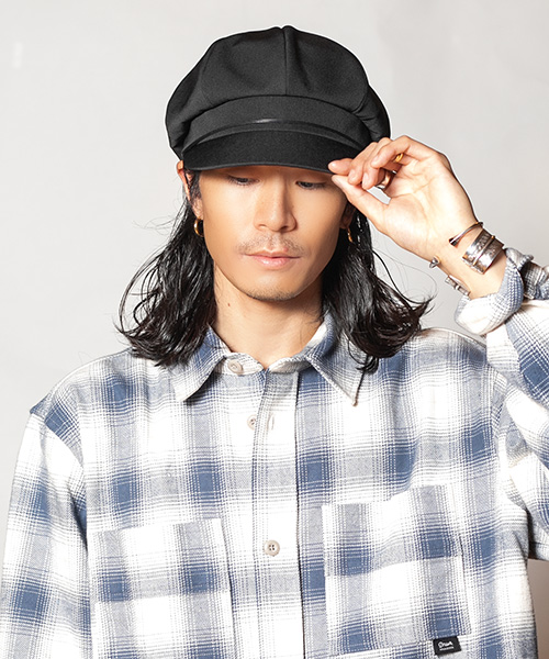 モデル頭囲：58cm 着用サイズ：ONESIZE