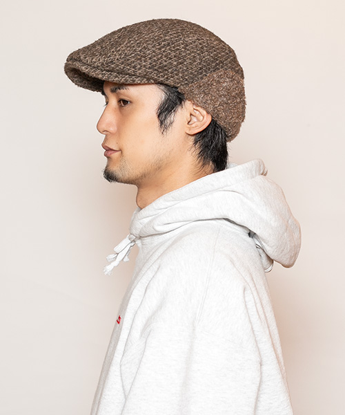 モデル頭囲：58cm 着用サイズ：ONESIZE