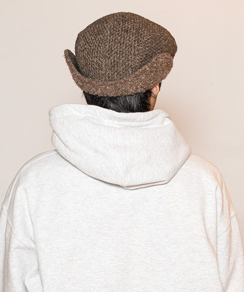 モデル頭囲：58cm 着用サイズ：ONESIZE