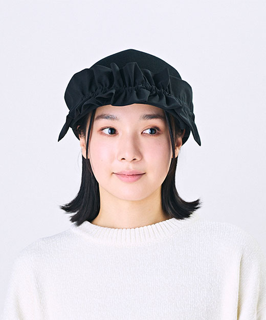 BLACK　モデル頭囲：55.5cm