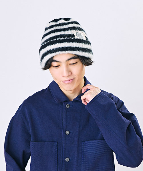 モデル頭囲：58cm 着用サイズ：ONESIZE