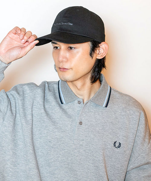 モデル頭囲：58cm 着用サイズ：ONESIZE