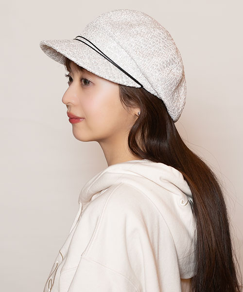 Model's head circumference: 56cm, wearing size ONESIZE