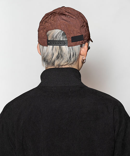 モデル頭囲：58.5㎝ 着用サイズ：ONESIZE
