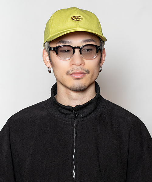モデル頭囲：58.5㎝ 着用サイズ：ONESIZE