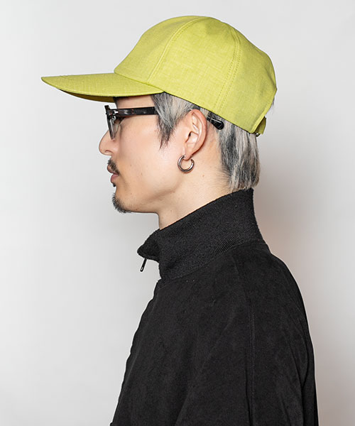 モデル頭囲：58.5㎝ 着用サイズ：ONESIZE