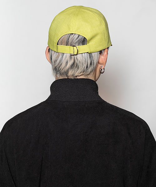 モデル頭囲：58.5㎝ 着用サイズ：ONESIZE