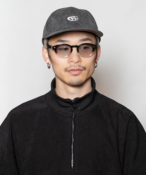 モデル頭囲：58.5㎝ 着用サイズ：ONESIZE
