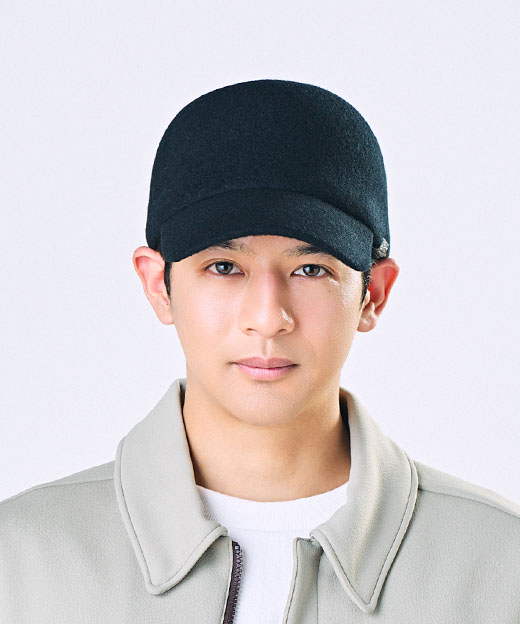 BLACK　モデル頭囲：56cm