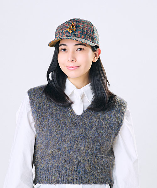 モデル頭囲：56cm 着用サイズ：ONESIZE