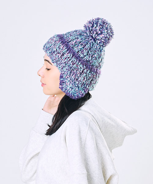 モデル頭囲：56cm 着用サイズ：ONESIZE