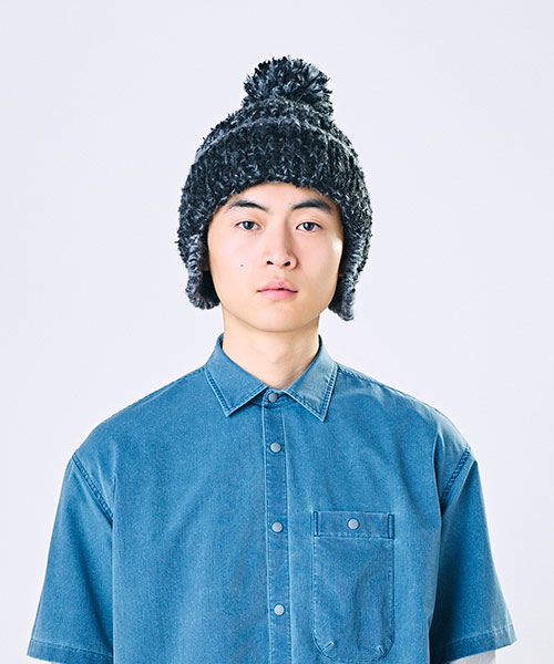モデル頭囲：59cm 着用サイズ：ONESIZE