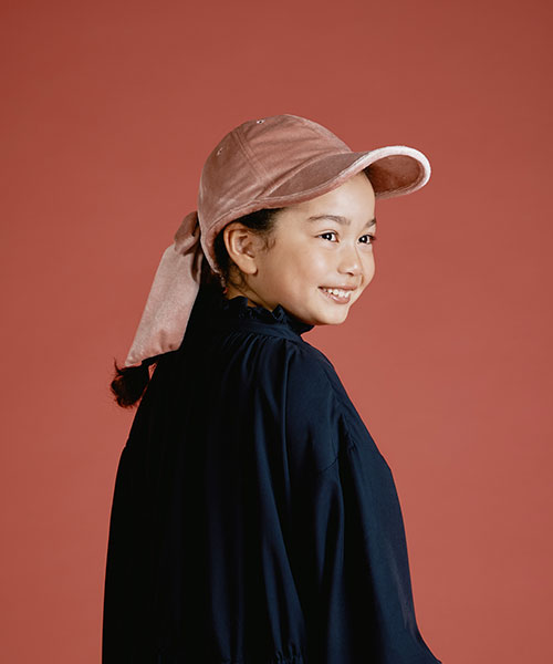 CA4LA リポン付きキャップ　LALA CAP 新品 LALA CAP KIDS(53-56 PINK): キャップ｜帽子通販｜CA4LA（カシラ