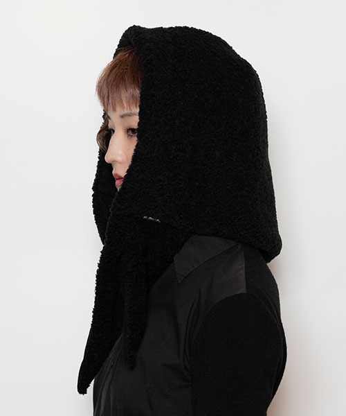 モデル頭囲：55cm 着用サイズ：ONESIZE