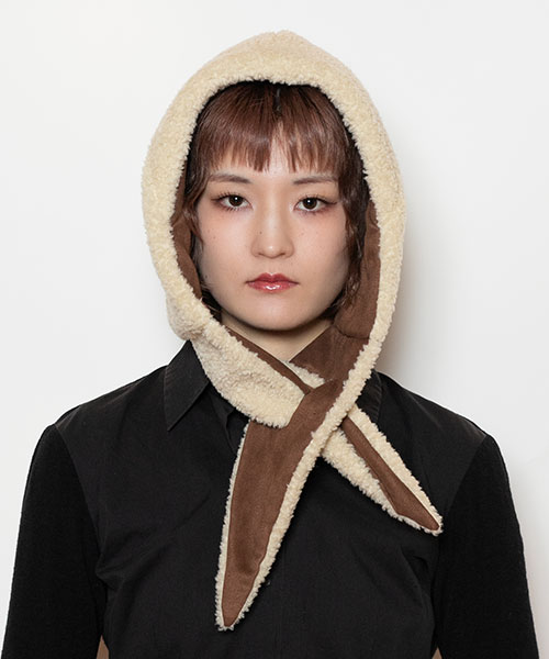 モデル頭囲：55cm 着用サイズ：ONESIZE