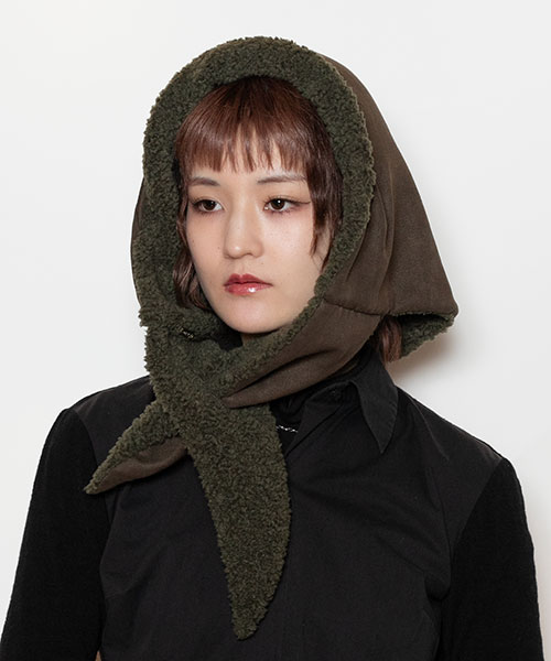 モデル頭囲：55cm 着用サイズ：ONESIZE