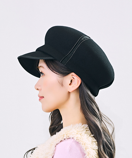 BLACK モデル頭囲:57cm