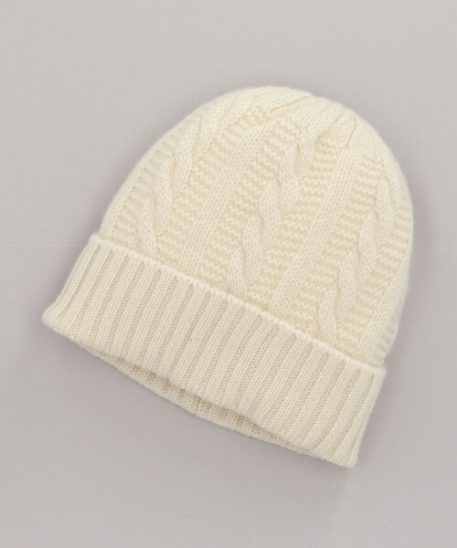 CABLE CASHMERE WHITE ONESIZE