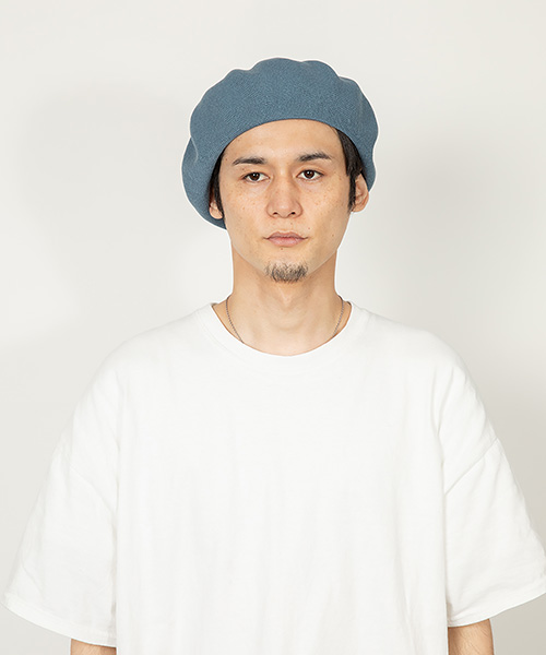 DANNY SS(ONESIZE BLUE): ベレー|帽子通販|CA4LA(カシラ)公式 DANNY SS(ONESIZE BLUE): ベレー|帽子通販|CA4LA(カシラ)公式