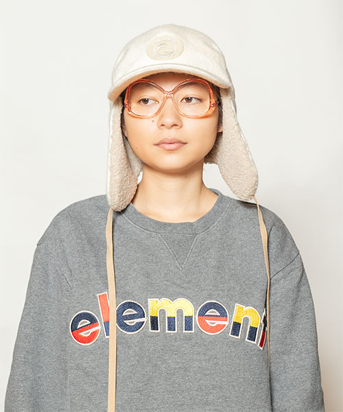 モデル頭囲：54cm 着用サイズ：ONESIZE
