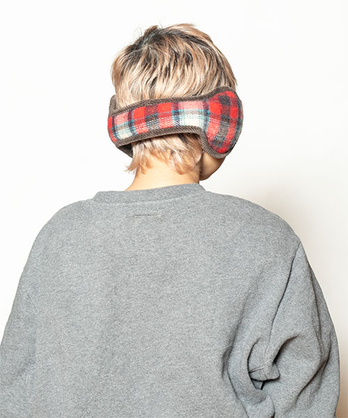 モデル頭囲：54cm 着用サイズ：ONESIZE