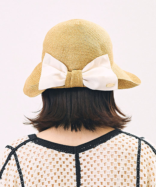 モデル頭囲：56cm 着用サイズ：ONESIZE