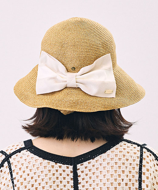 モデル頭囲：56cm 着用サイズ：ONESIZE