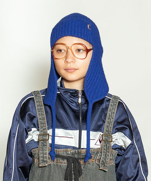 モデル頭囲：54cm 着用サイズ：ONESIZE