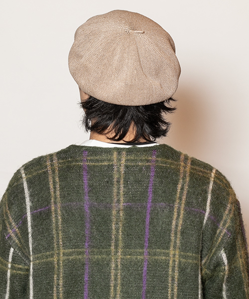 モデル頭囲：58cm 着用サイズ：ONESIZE