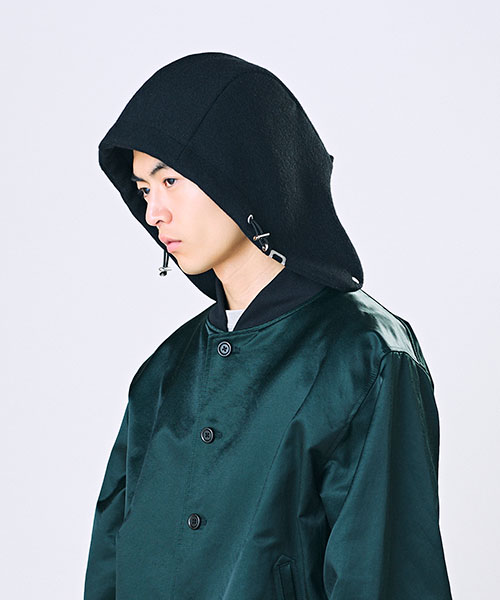 モデル頭囲：58cm 着用サイズ：ONESIZE