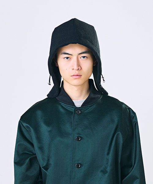 モデル頭囲：58cm 着用サイズ：ONESIZE