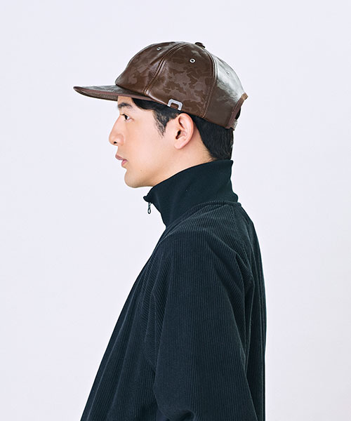 モデル頭囲：56cm 着用サイズ：ONESIZE