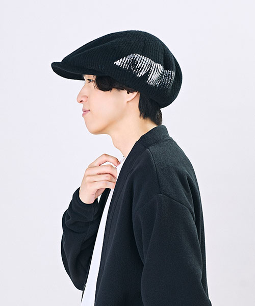 モデル頭囲：58cm 着用サイズ：ONESIZE