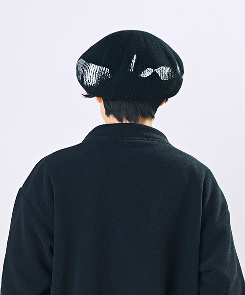 モデル頭囲：58cm 着用サイズ：ONESIZE